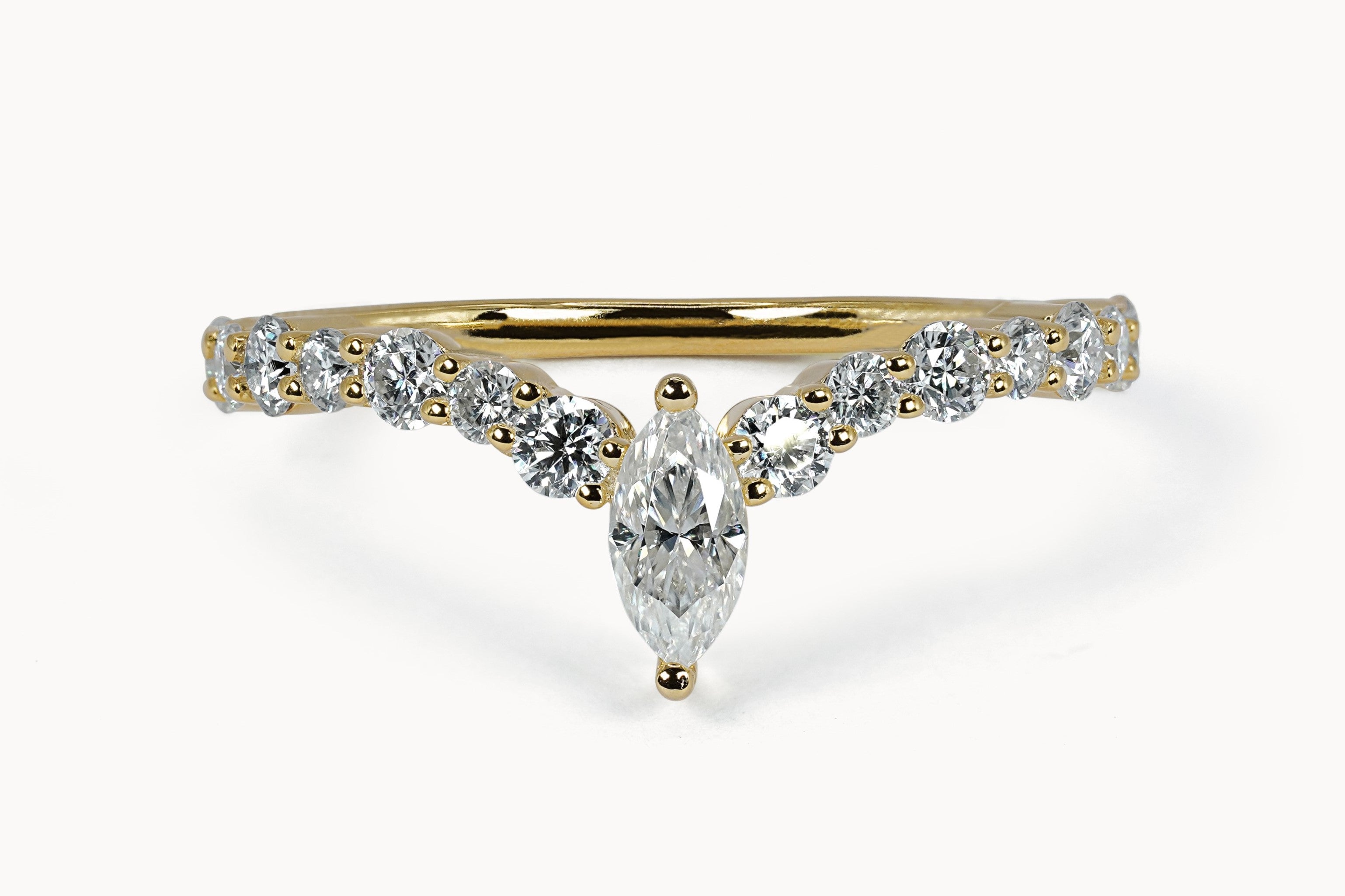 Apex Marquise Ring | Apex Marquise Diamantring | VON RUWEN